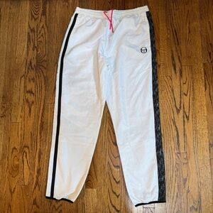 Sergio Tacchini Men’s White Track Pants